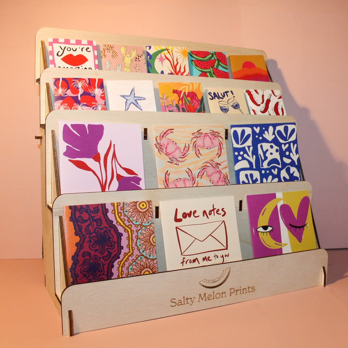 Hybrid Card Stand - Display both MINI & STANDARD cards